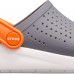 Крокси Дитячі Kids’ LiteRide Clog Charcoal  White 