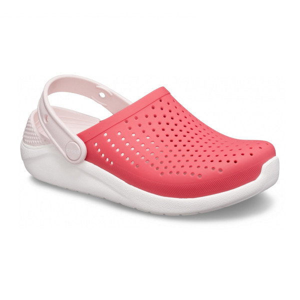 Крокси Дитячі Kids’ LiteRide Clog Poppy White Крокси Дитячі Kids’ LiteRide Clog Poppy White