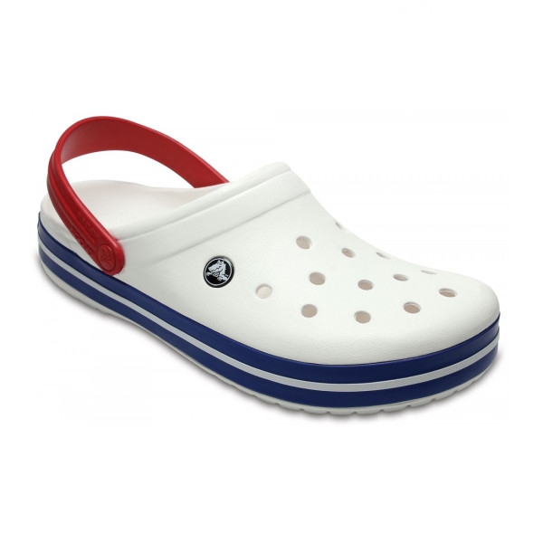 Крокси Сабо Crocband WHITE/BLUE JEAN Крокси Сабо Crocband WHITE/BLUE JEAN