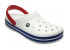 Крокси Сабо Crocband WHITE/BLUE JEAN 