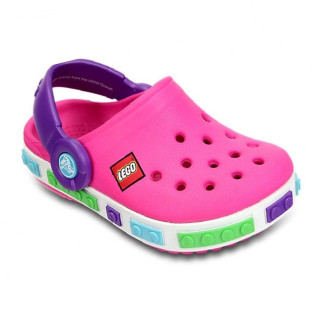 Крокси Дитячі Crocband LEGO fuchsia/purple 